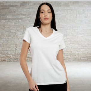 Γυναικείο T-Shirt Be:Nation Essentials V-Neck s/s Tee 05112508-02 (White)