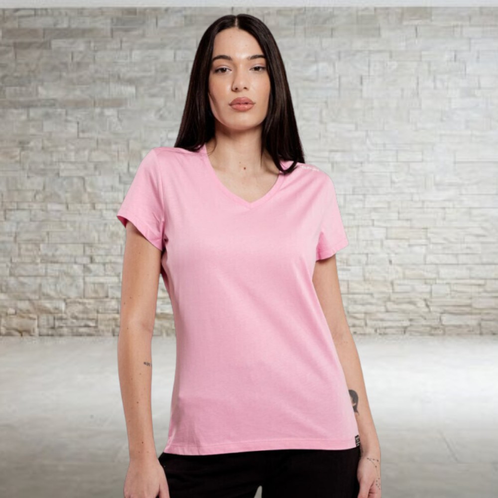 Γυναικείο T-Shirt Be:Nation Essentials V-Neck s/s Tee 05112508-08 (Pink)
