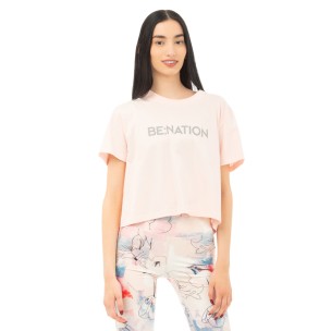 Γυναικείο T-Shirt Be Nation Women S/S Crop Top 05112403-8A