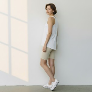 Γυναικείο T-Shirt O'neill Ella Button Back Tank Top 1850095-11010W Snow White
