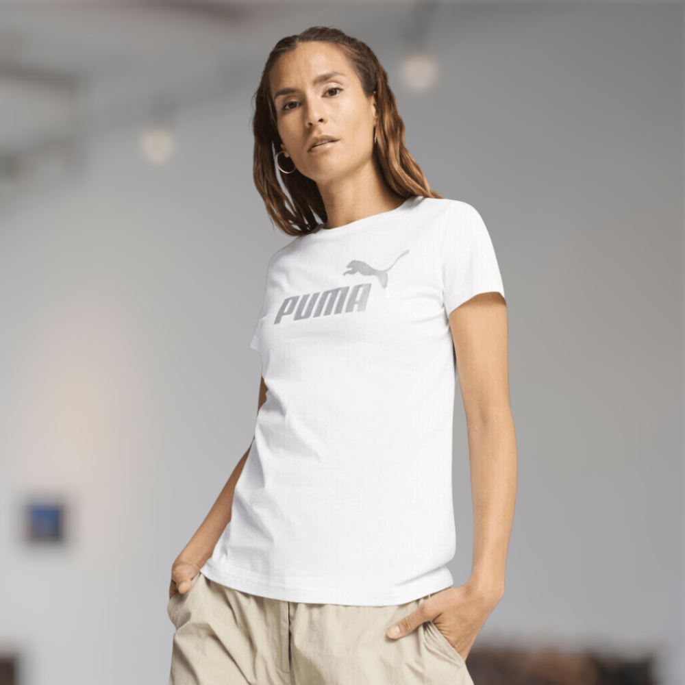Γυναικείο T-Shirt Puma ESS METALLIC No. 1 Logo Tee 631536-87