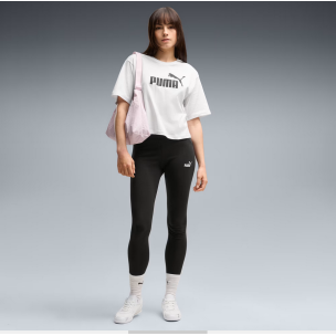 Γυναικεία κοντομάνικη μπλούζα Puma Women's Essentials Cropped No1 Logo Relaxed Tee 684972-02