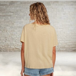 Γυναικείο T-Shirt Essentials O'Neill Script Scoop Neck T-Shirt 1850259-17526