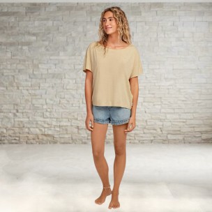 Γυναικείο T-Shirt Essentials O'Neill Script Scoop Neck T-Shirt 1850259-17526