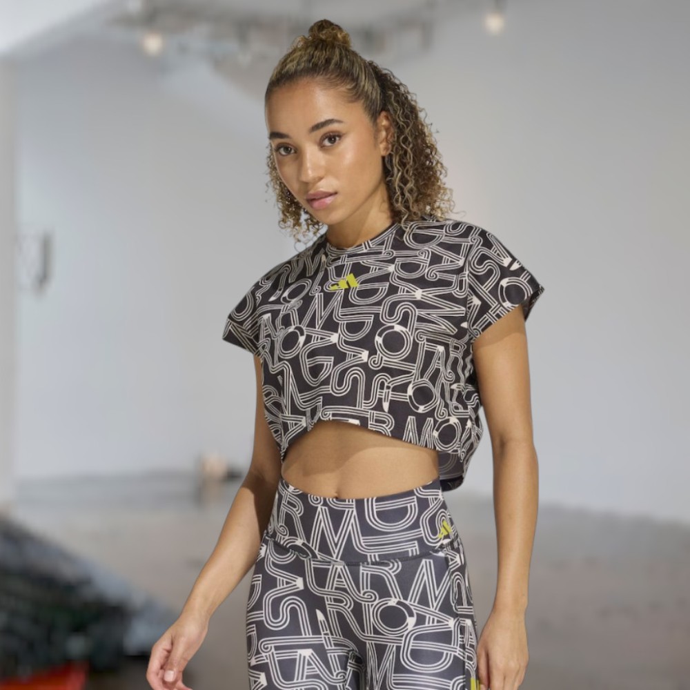 Γυναικείο T-Shirt Crop Top Adidas Women's Farm Trn Tank Top KD4638
