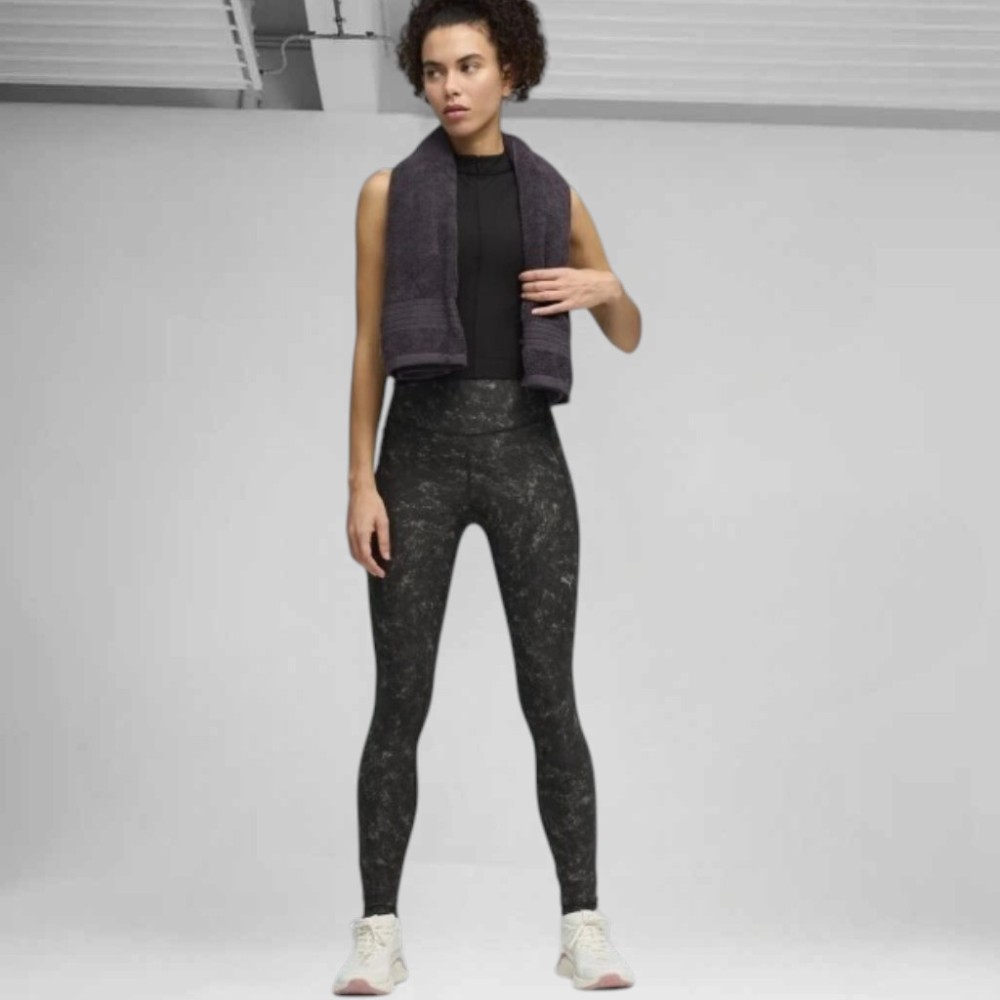 Γυναικείο Κολάν Puma Cloudspun Tight AOP - HW FL 528464-01