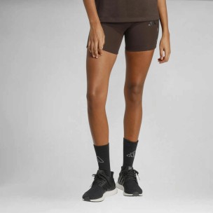 Γυναικείο σόρτς Adidas Seasonal Essentials Leopard Print Biker Shorts KA4759