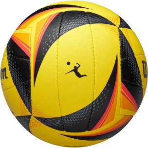 Μπάλα Beach Volley Wilson OPTX FIVB VB Game Ball (Black/Yellow) WV3000801XBOF
