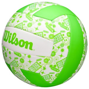 Μπάλα Beach Volley Wilson Stamp VB (Green/White) WV4007502XBOF