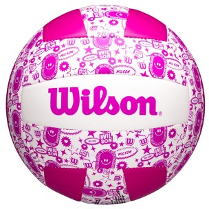 Μπάλα Beach Volley Wilson Stamp VB (Purple/White) WV4007503XBOF
