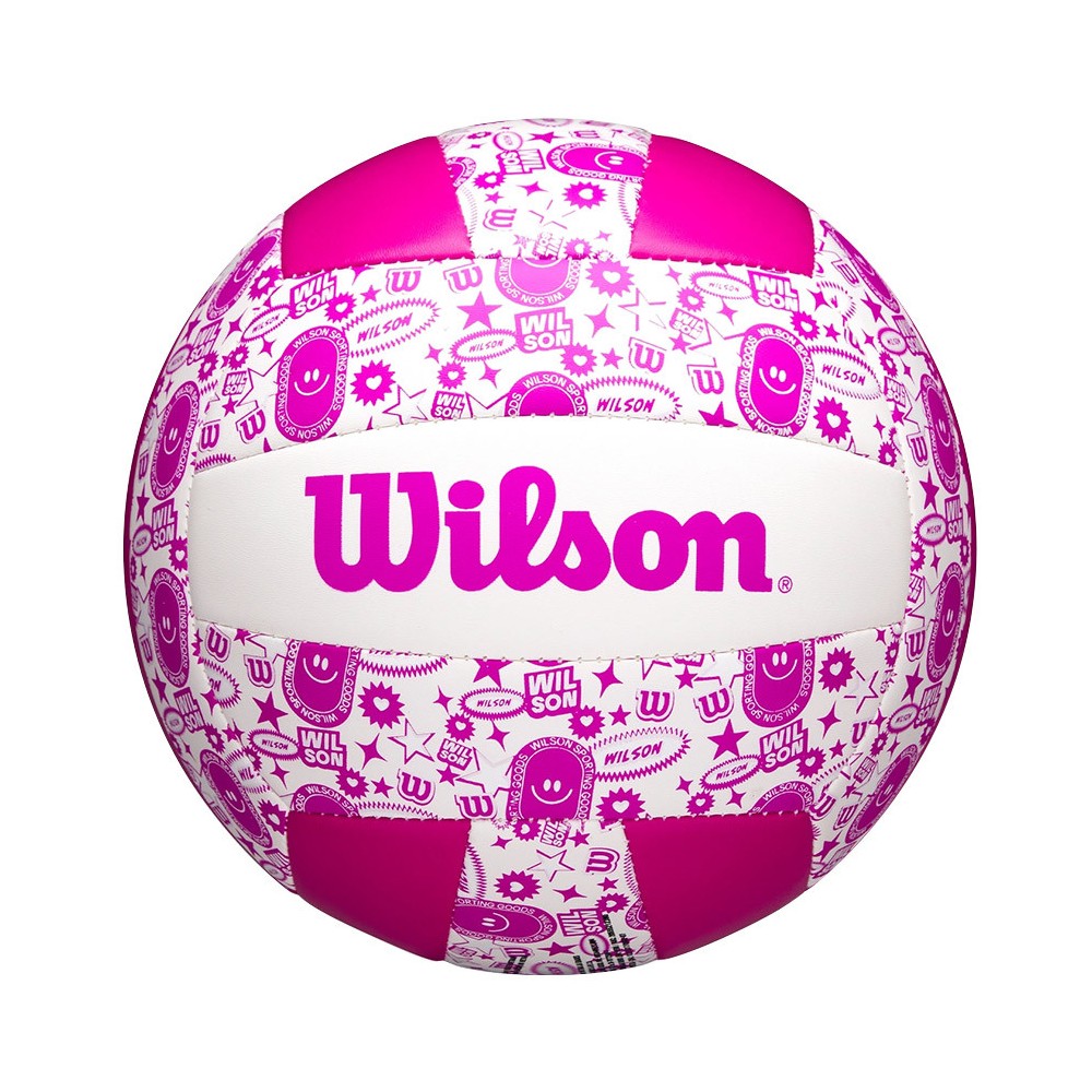 Μπάλα Beach Volley Wilson Stamp VB (Purple/White) WV4007503XBOF