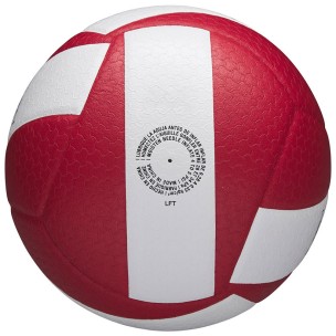 Μπάλα Volley Wilson Helix VB Game Ball (Red/White) WV1000501XBOF