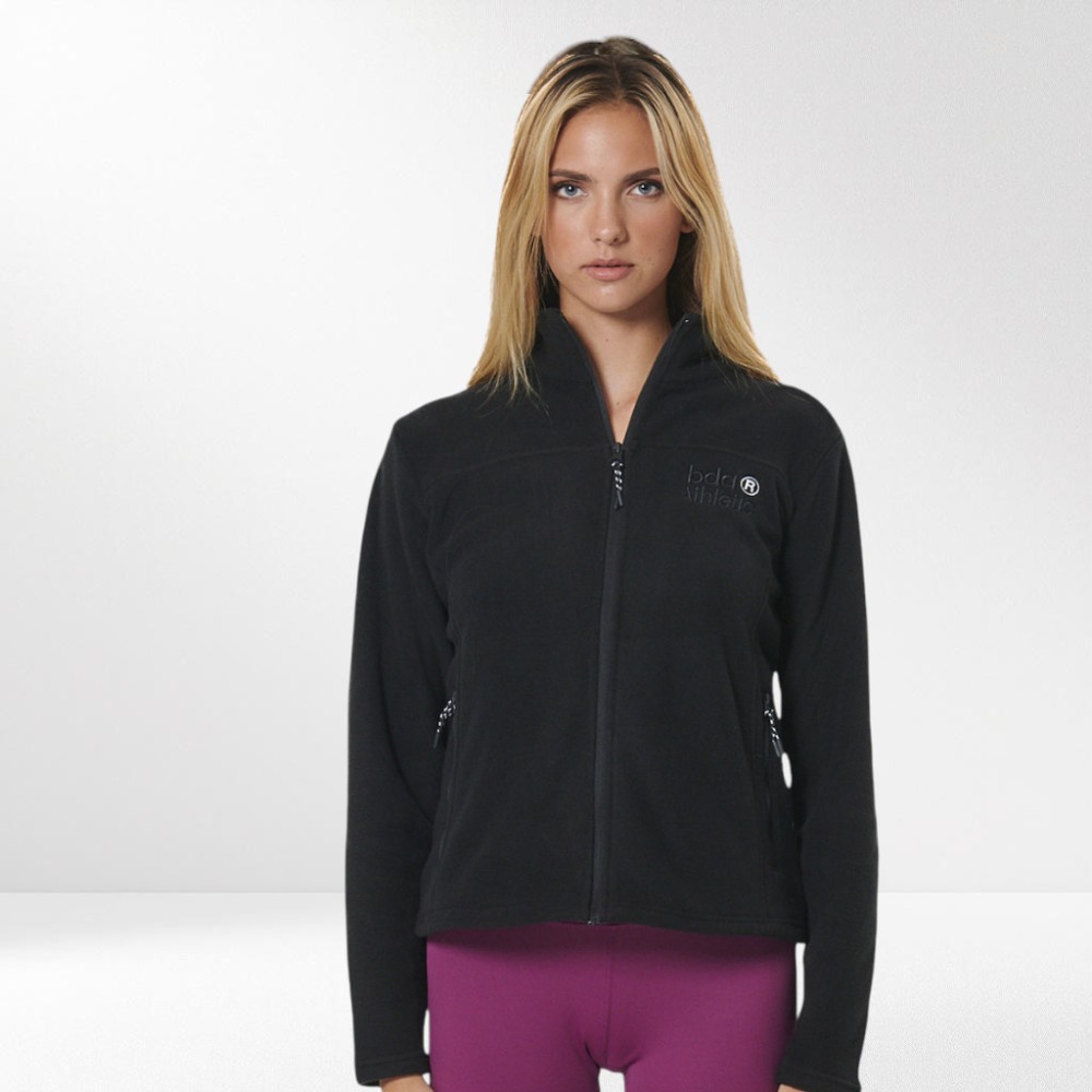 Γυναικεία Ζακέτα Body Action Women's Full Zip Polar Fleece 071525-01 (Black)