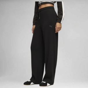 Γυναικείο Παντελόνι Φόρμας Puma Her Comfort High-Waist Wide Leg Pants 693284-01