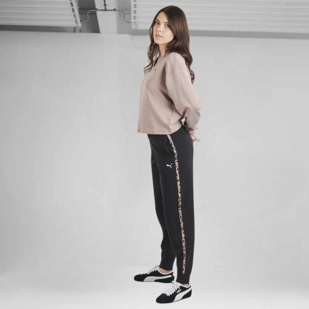 Γυναικείο Παντελόνι Φόρμας Puma Ess Graphic Animal Comfort Pants TR cl 692464-01