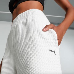 Γυναικείο Παντελόνι Φόρμας Puma Q4 Studio Textured HW Pant 525758-05