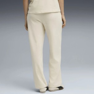 Γυναικείο Παντελόνι Φόρμας Puma Ess Elevated Velour Rib Straight Leg Pant 688108-87