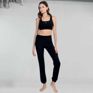 Γυναικείο Παντελόνι Φόρμας Magnetic North Women's Rubber Cuffed Yoga Pants 50037-Black