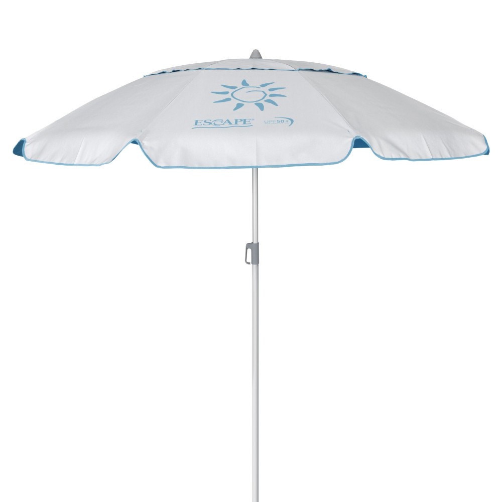 Ομπρέλα Παραλίας Αλουμινίου Escape 2,4m PE 180gsm UPF 50+ (Γαλάζιο) 12001