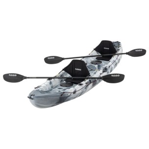 Θαλάσσιο Καγιάκ 2+1 θέσεων Sck Nereus HD (Άσπρο-Μαύρο)