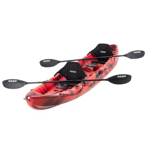 Θαλάσσιο Καγιάκ 2+1 θέσεων Sck Nereus HD (Κόκκινο-Μαύρο)
