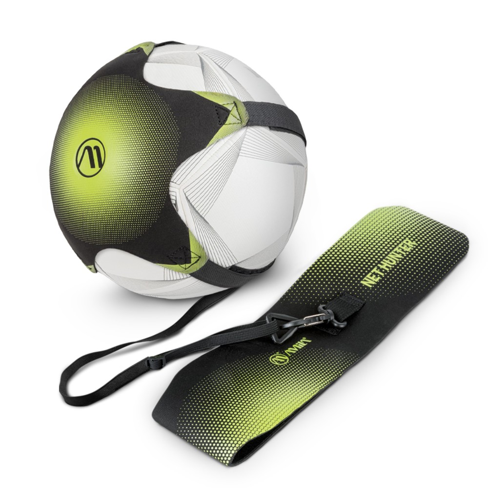 Σετ εξάσκησης Ποδοσφαίρου Amila Soccer Kick Trainer Net Hunter (Μαύρο) 41929