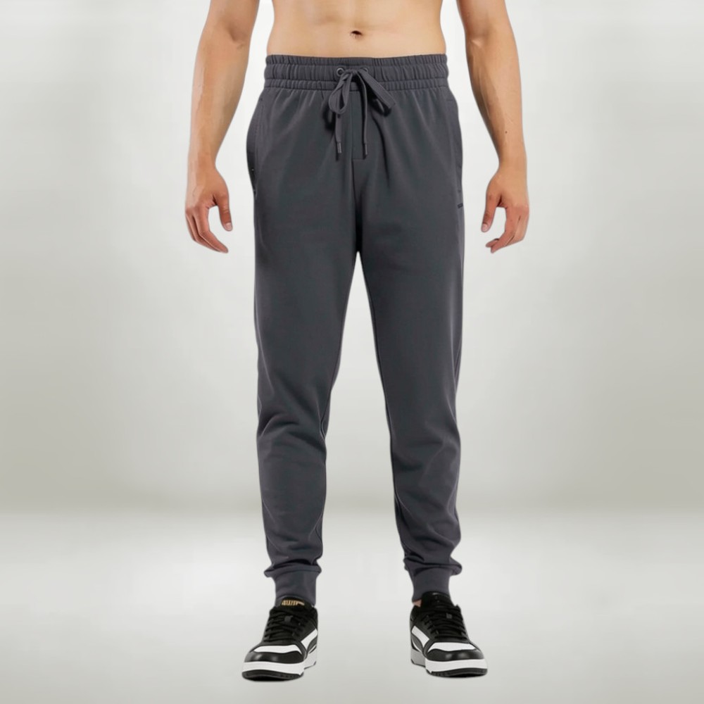 Ανδρικό Παντελόνι Φόρμας BeNation Essential Heavy Jersey Rib Hem Pants 02312502-3F (Charcoal)