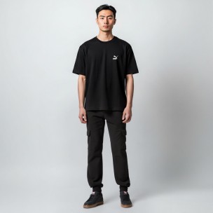 Ανδρικό Παντελόνι Φόρμας Puma ESS No. 1 Logo Cargo Pants TR cl 682661-01