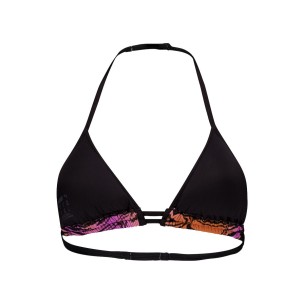 Γυναικείο Μαγιό Puma Swim Women Printed Triangle Top 1P 701230263-003