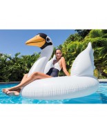 Στρώμα θαλάσσης Intex φουσκωτό Mega Swan Island (56287)