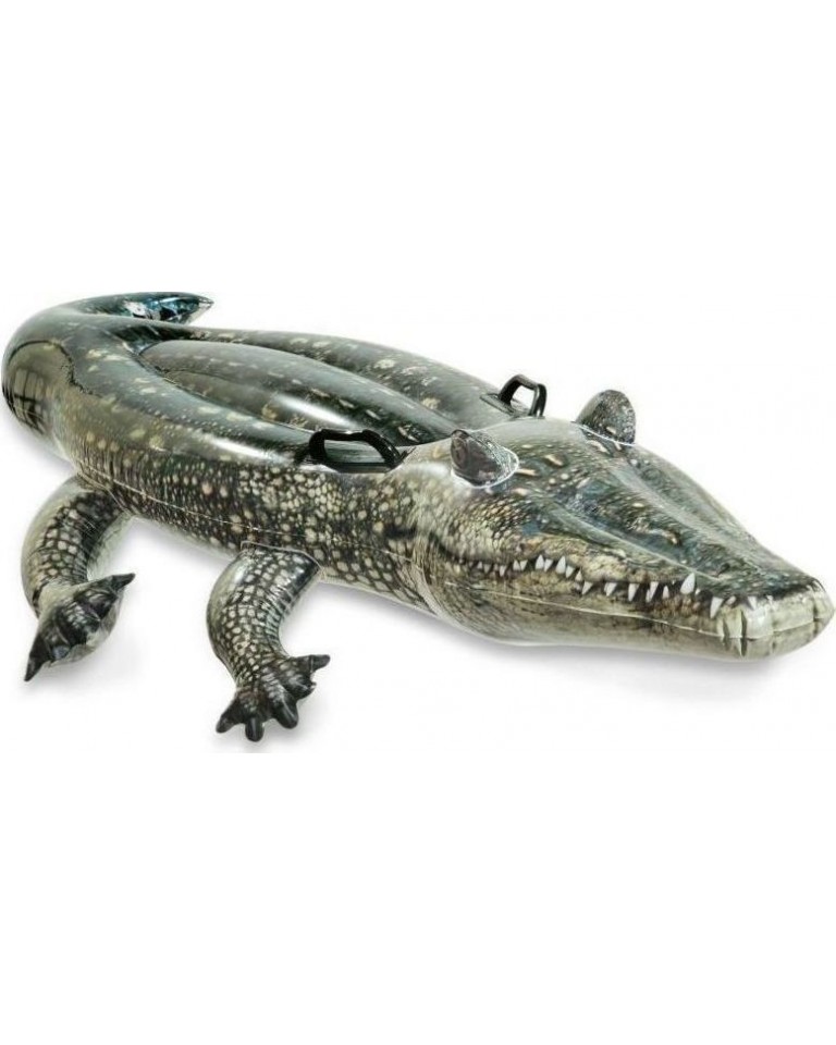 Φουσκωτό Στρώμα Θαλάσσης Realistic Gator Ride-On Intex 57551