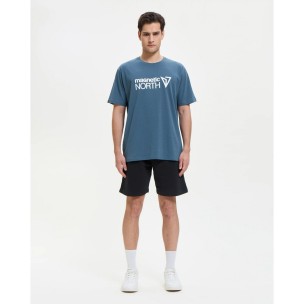 Ανδρικό T-Shirt Magnetic North Men's T-Shirt HD Logo A51010 (Indigo Blue)