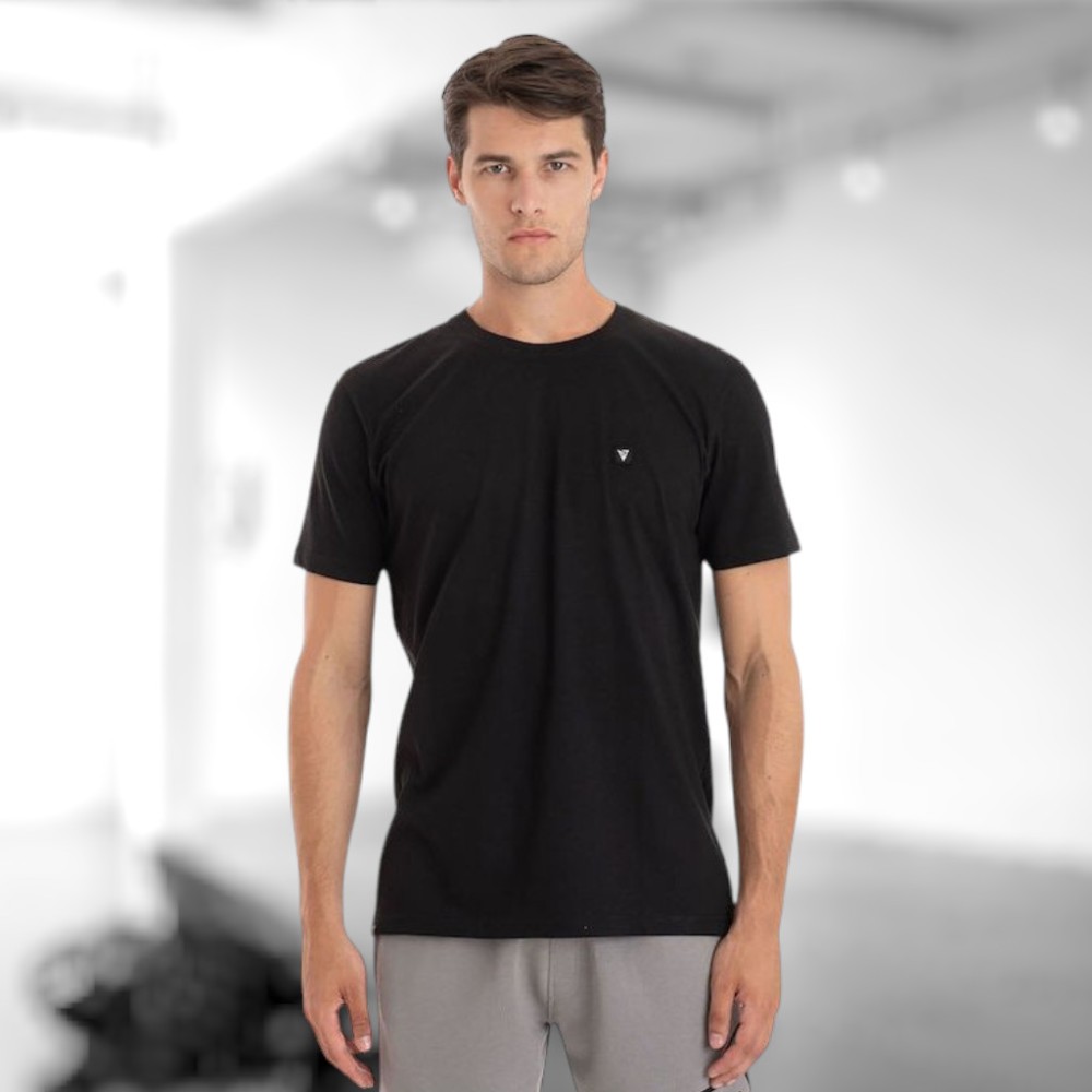 Ανδρικό T-Shirt Magnetic North Men's Basic Logo T-Shirt 50031 (Black)