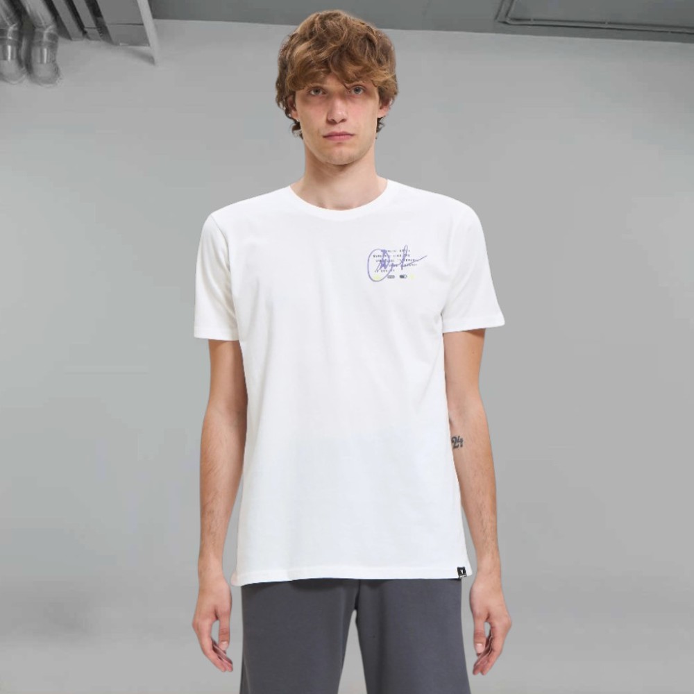 Ανδρικό T-Shirt Magnetic North Men's T-Shirt Signature A51011 (Off White)