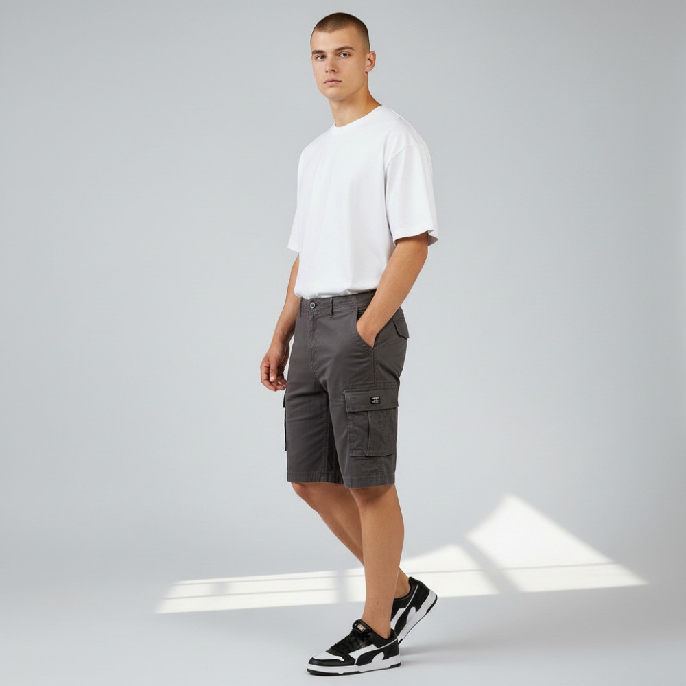 Ανδρική Βερμούδα Be:Nation Cargo Shorts 03312508-3F (Charcoal)