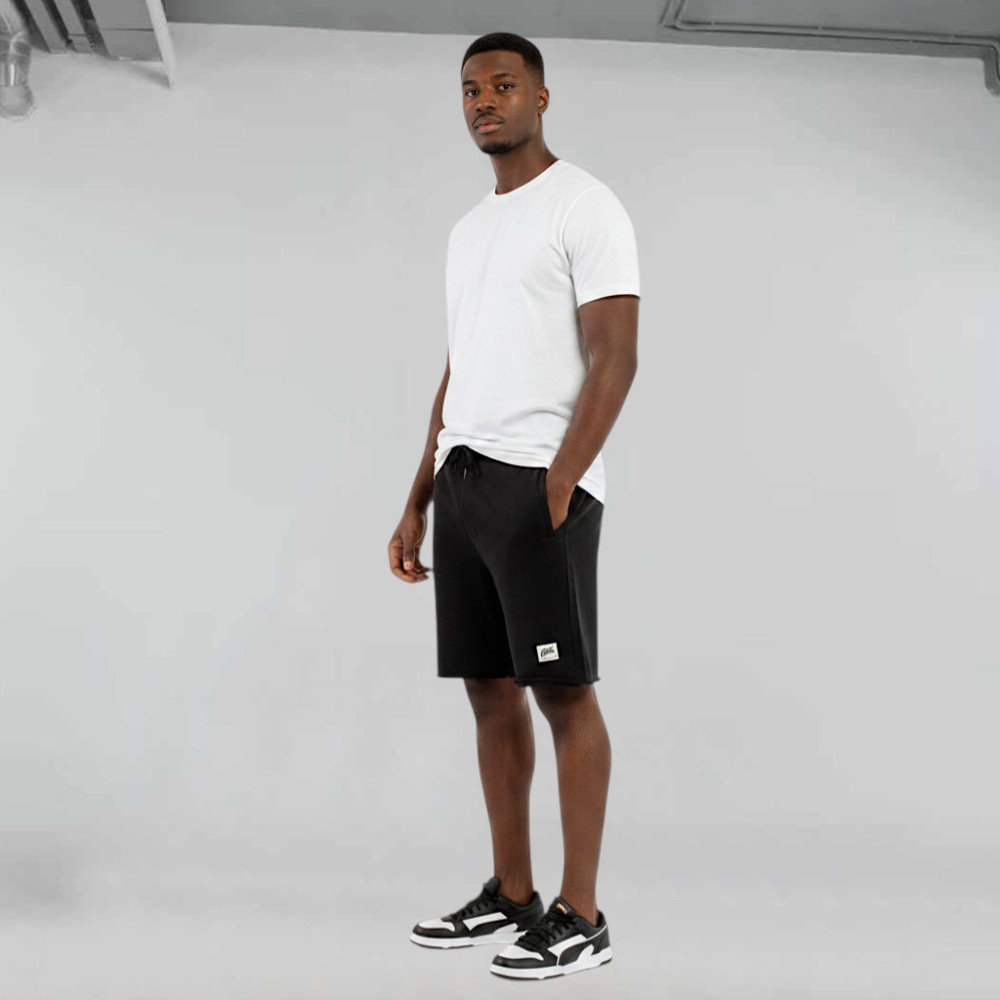 Ανδρική Βερμούδα BeNation Essentials Terry Shorts With Zip Pockets 03312503-01 (Black)