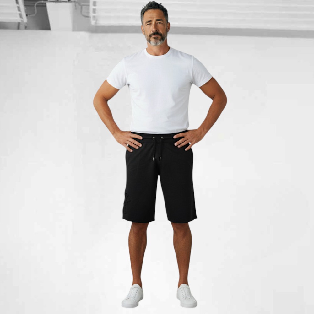 Ανδρική Βερμούδα Russell Athletic Gama Seamless Shorts A3-061-1-099 Black