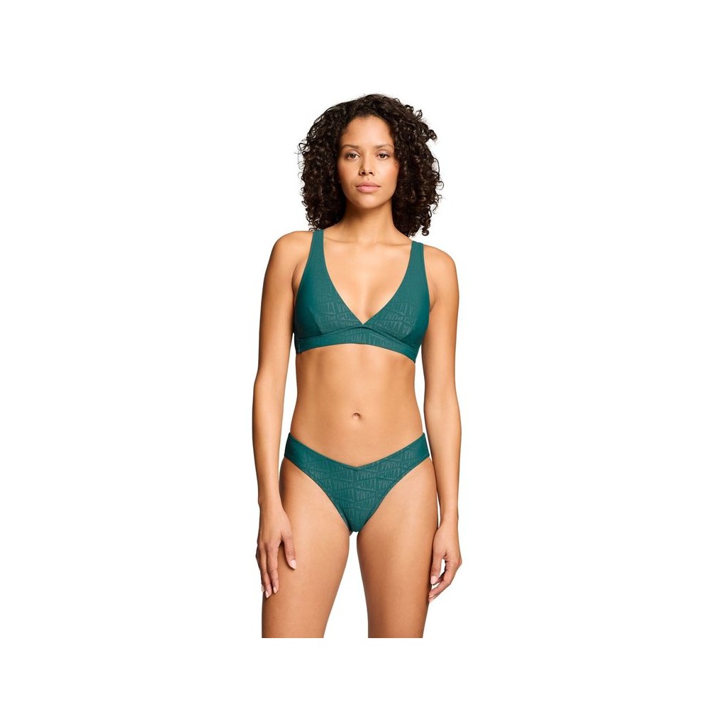 Γυναικείο Μαγιό Puma Swim Women Embossed Brazilian Briefs 1P 701238679-001