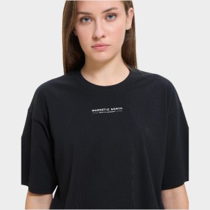 Γυναικείο T-Shirt Magnetic North Women's Crop T-Shirt A62002 (Black)