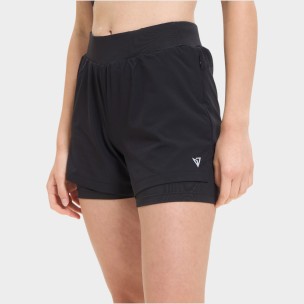 Γυναικείο Σορτσάκι Magnetic North Women's 2 in 1 Training Shorts C52001 (Black)