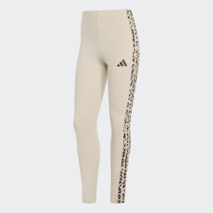 Γυναικείο Κολάν Adidas Seasonal Essentials Animal Print 3-Stripes Leggings KR7619