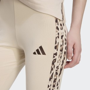 Γυναικείο Κολάν Adidas Seasonal Essentials Animal Print 3-Stripes Leggings KR7619