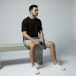 Ανδρική Βερμούδα Magnetic North Men's Essential Shorts A61024 (Grey Melange)