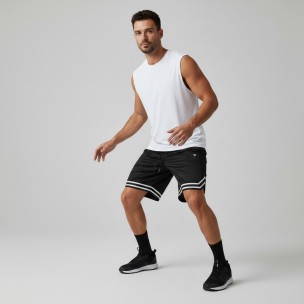 Ανδρική Βερμούδα Magnetic North Men's Athletic Court Shorts II A61030 (Black)