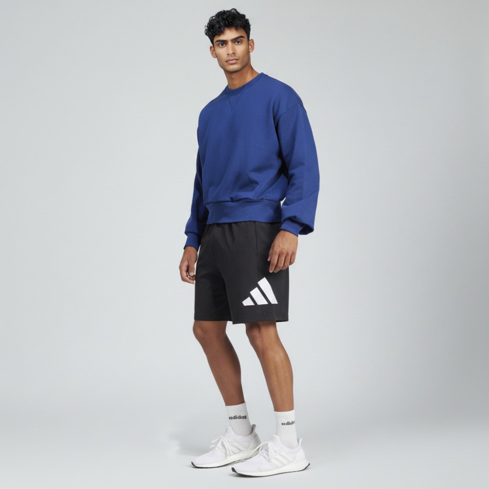 Ανδρική Βερμούδα Adidas Essentials Big Logo Single Jersey Shorts IS6909