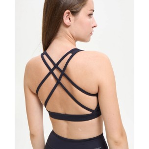 Γυναικείο Μπουστάκι Magnetic North Women's Yoga Crossback Bra A62008 (Navy Blue Black)