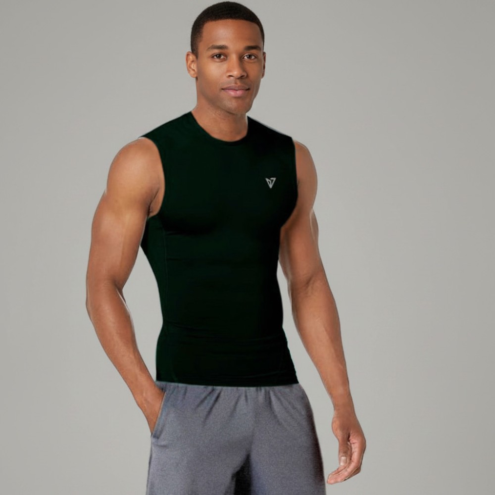 Ισοθερμική Αμάνικη Μπλούζα Magnetic North Men's Compression sleeveless top T-Shirt 50032 Black