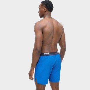 Ανδρικό Μαγιό Puma Swim Men Crinkle Mid Shorts 1P 701237077-001