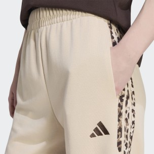 Γυναικείο Παντελόνι Φόρμας Seasonal Essentials Animal Print 3-Stripes Pants KH1543