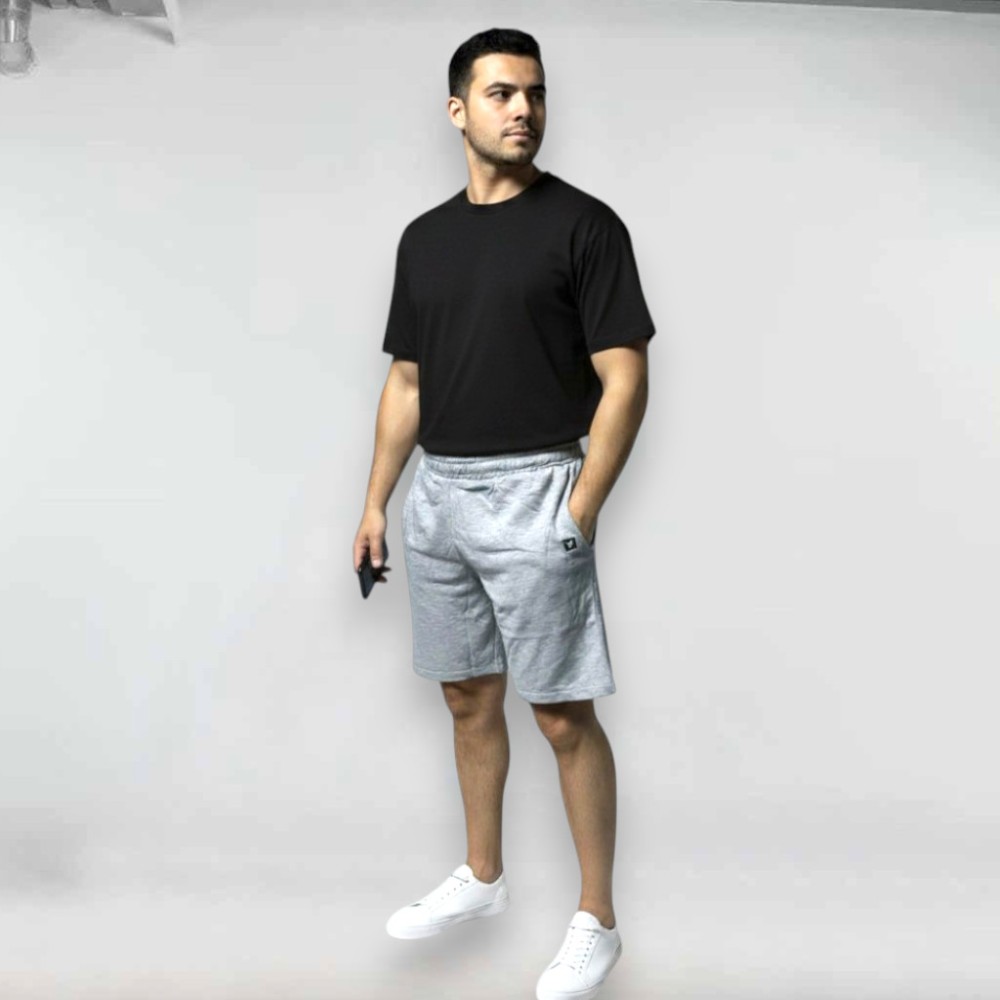 Ανδρική Βερμούδα Magnetic North Men's Essential Shorts A61024 (Grey Melange)